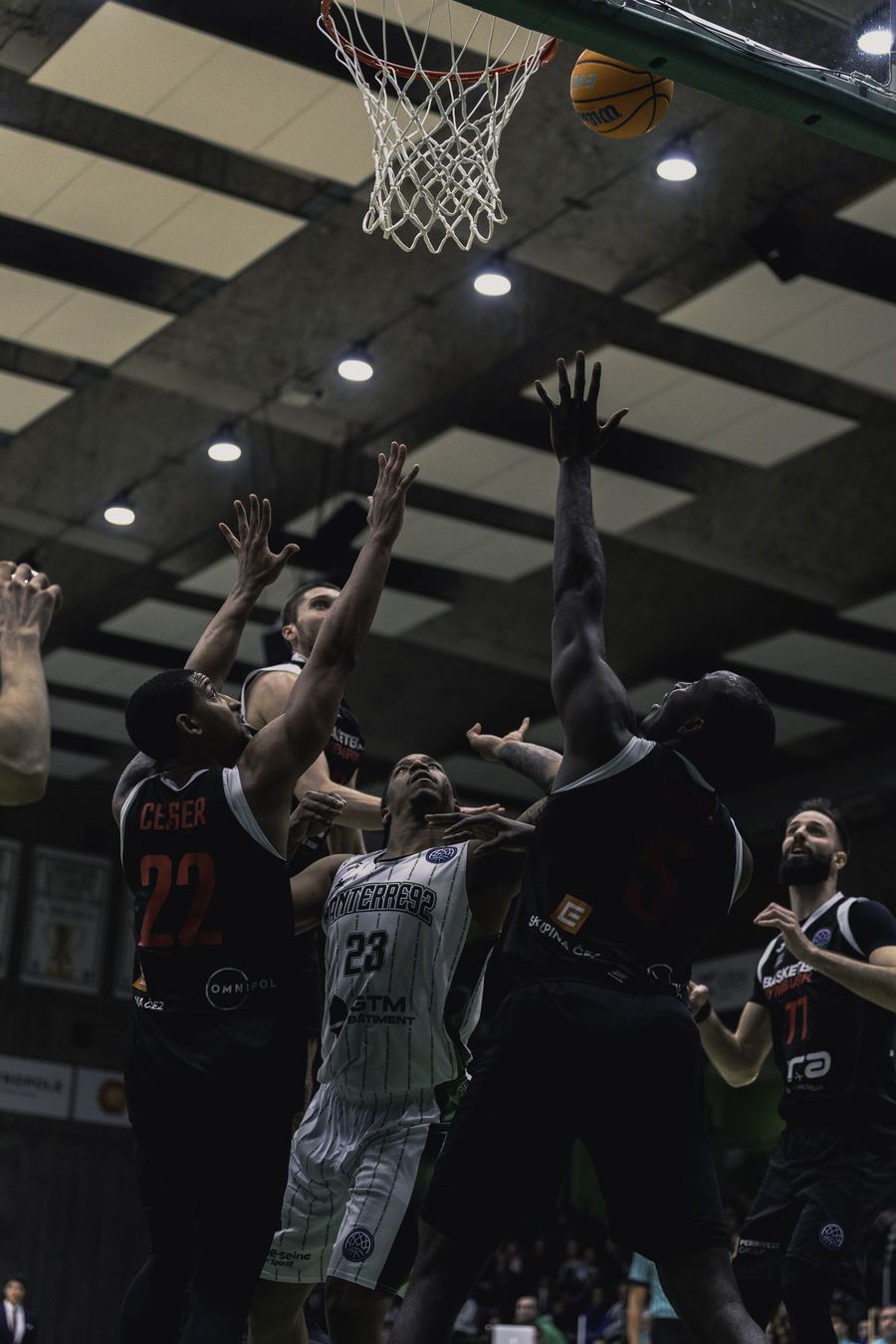 Contest au sommet de l'arceau — Palais des Sports, Nanterre