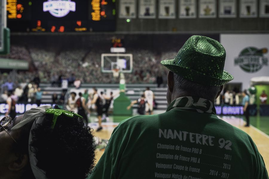 Ferveur des tribunes — Palais des Sports, Nanterre